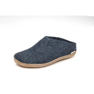 Glerups dk glerups Pantoffeln Ledersohle in Denim | Gr.: 38