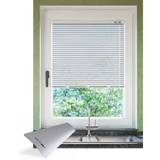 Storen nach Maß, Silber 167, 30 x 100 cm, Storen individuell maßangefertigt