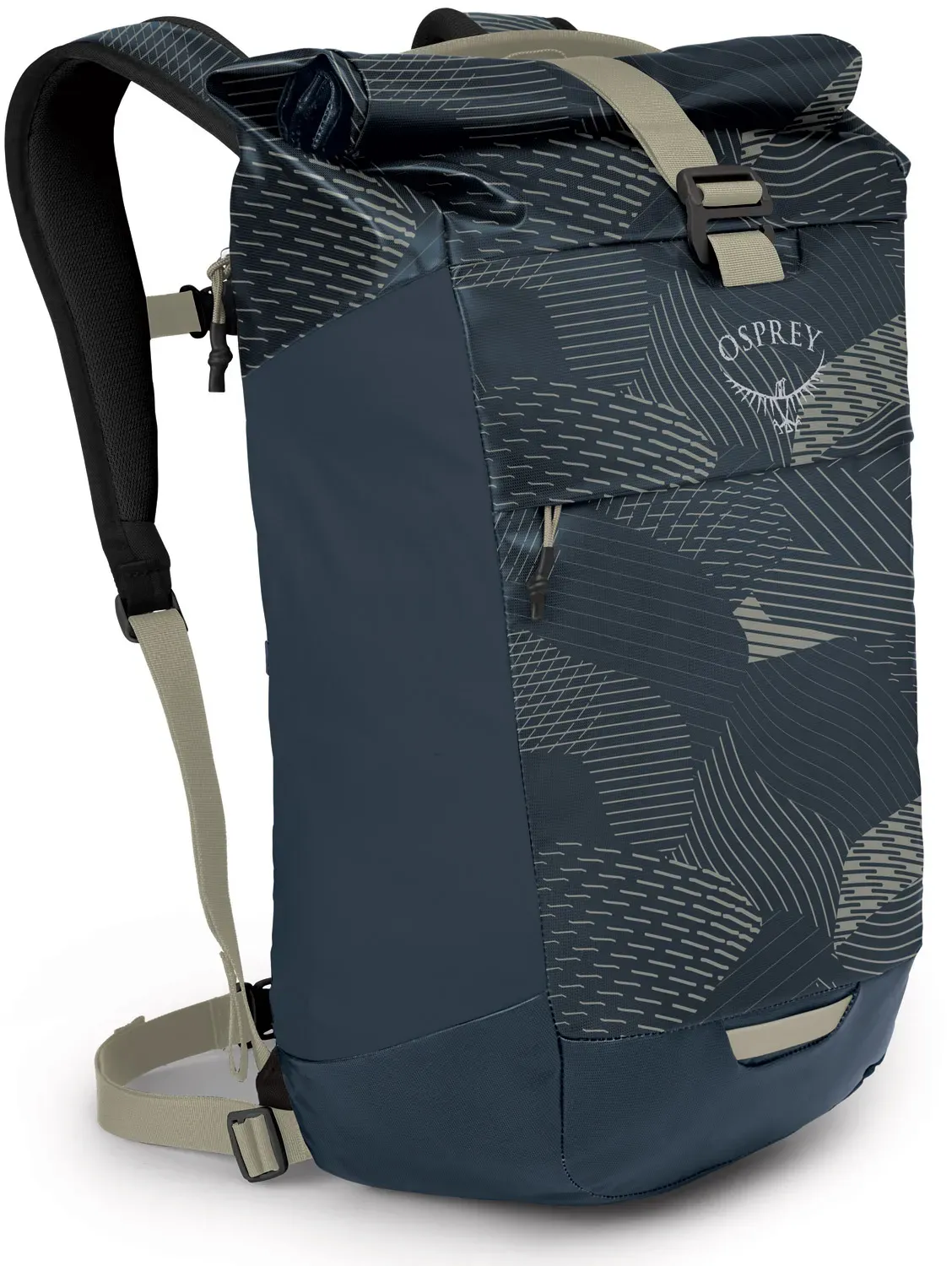 OSPREY Rucksack Transporter Roll Top Camo Lines Print