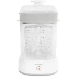 MINILAND BABY Miniland Mini steamy - Weißer Sterilisator mit großem Fassungsvermögen