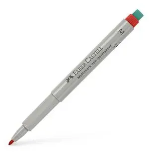 Faber-Castell Marker Multimark 1526 M, rot