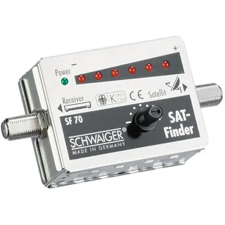 Schwaiger SAT-Finder SF70 531 6 LED Ton