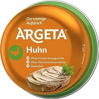 Argeta Huhn/ Geflügelfleisch Aufstrich 95 g Fleisch aus Österreich - 0.57 kg