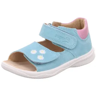 Jungen Mädchen Polly Sandale, Hellgrün/Rosa 7510, 20 EU