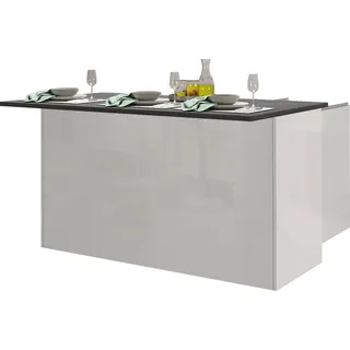 kochstation Unterschrank Kücheninsel KS-Sole 155 x 0 x 0 cm Weiß