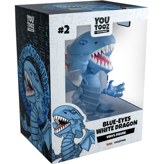 Youtooz Yugioh Blue Eyes White Dragon 10,4 cm, Blue Eyes White Dragon Vinyl Figure, Collectible Blue Eyes White Dragon from Yugioh Yugioh Collection