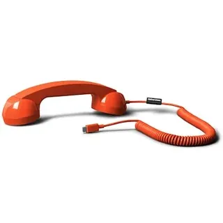 Native Union POP Phone Retro Telefonhörer USB-C alarmrot