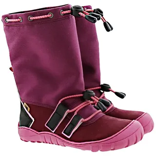 Koel Barefoot Kinderstiefel - RANA WP LEX - Bordo, Größe:28 EU - 28 EU