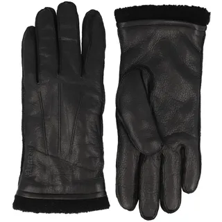 Strellson Handschuhe Leder schwarz