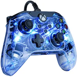 PDP Afterglow Prismatic (PC, Xbox One S, Xbox One X, Xbox Series S, Xbox Series X), Gaming Controller, Transparent