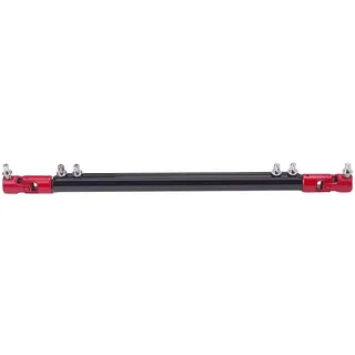 Alnicov Bassdrum Pedal Drive Shaft Double Drum Pedal Link Bar, Replacement for Drum Kit Black