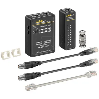 TESTER LT-20 - Leitungsprüfgerät für RJ45, STP und  BNC