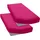 Microfaser-Jersey 90 x 200 cm pink 2 St.