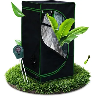 Melko Growbox 40 x 40 x 120 cm Schwarz