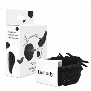 Bellody Original Haargummis Classic Black 4 Stück