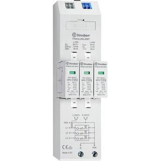 Finder 7P.03.8.255.Z007 7P.03.8.255.Z007 Überspannungsableiter 20 kA 1 St.