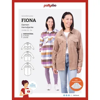 Pattydoo Papierschnittmuster Hemdjacke Fiona