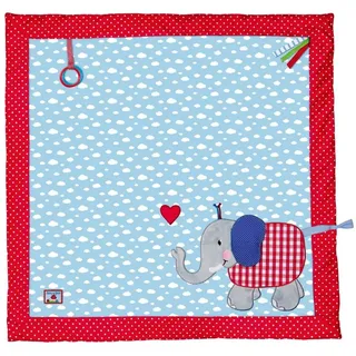 Die Spiegelburg Krabbeldecke Elefant BabyGlück (ca. 100 x 100 cm)