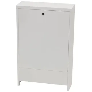 thermova Verteilerschrank zur Selbstmontage Aufputz für Heizkreisverteiler mit max. 2 Heizkreisen AP-S1