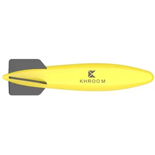 Khroom Wasserspiel Unterwasser-Torpedo Tauchspielzeug gelb