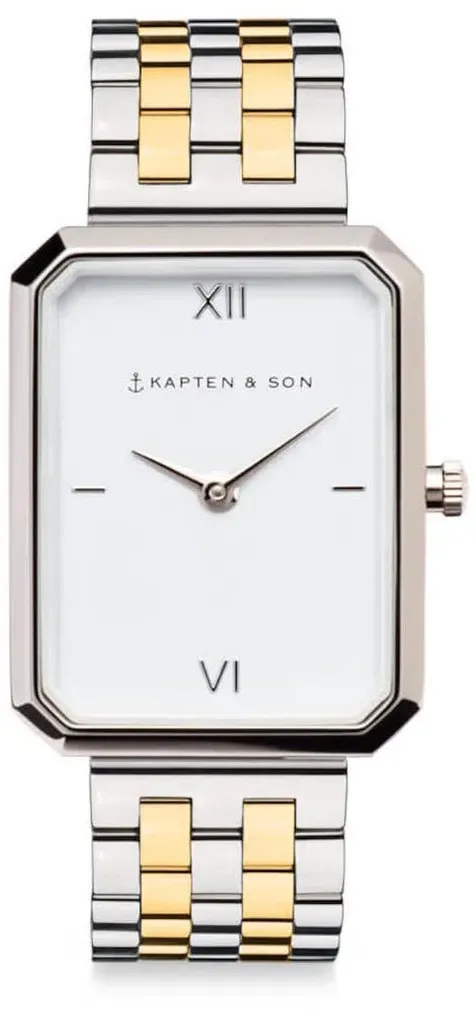 KAPTEN & SON - GRACE SILVER - bicolor steel