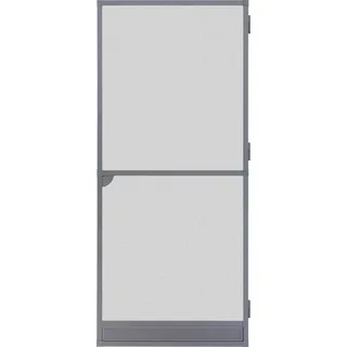 Fliegenschutz-Tür PREMIUM 100 x 215 cm anthrazit/anthrazit kürzbar