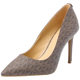 Michael Kors Damen Alina Flex HIGH Pump Décolleté, braun, 39.5 EU