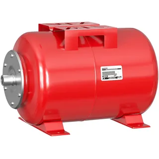 Wiltec Ausdehnungsgefäß 24 Liter, Membrankessel für Hauswasserwerke und Druckerhöhungsanlagen mit EPDM Membran