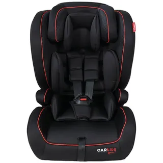 Carkids I-Size Autositz Luca 76-150cm Schwartz/Rot - Schwarz/Rot