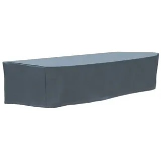 Woltu Schutzhülle Gartenliege Sonnenliege, 218x77x55 cm, Abdeckung für Gartenmöbel, Abdeckhaube aus 600D-Oxford-Gewebe, Plane UV-Beständig wasserdicht Winterfest, Schutzbezug reißfest