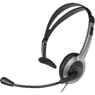 Panasonic RP-TCA430E-S Headset für KX-TGxx Serie, Grau