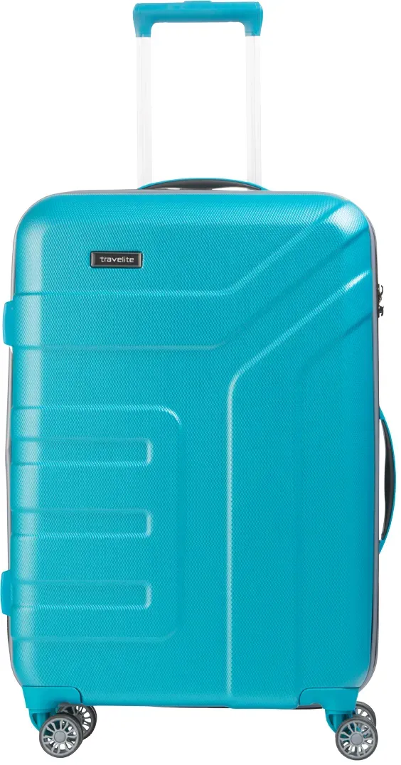 travelite VECTOR 4-Rollen Trolley M erw. Türkis