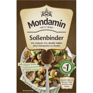 Mondamin Soßenbinder Dunkel ideal für eine dunkle Soße ohne Klümpchen fettarm und geschmacksneutral 250 g