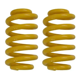 FKAnhängerteile 2 Stück Schraubenfedern für Westfalia Anhänger 1200 kg Farbe gelb