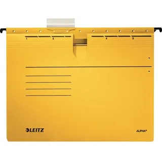 Leitz Hängehefter Alpha 1984 gelb 5 Stück