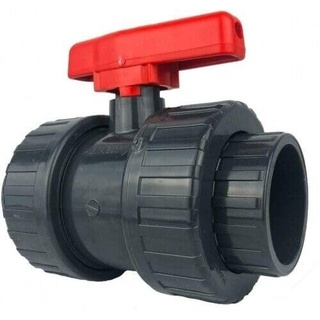 AK AK 2-Wege-Kugelhahn, PVC, 50 mm, 2-Wege