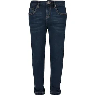 URBAN CLASSICS Boys Stretch Denim Cargo Pants in Blau, Größe 7-8 JAHRE