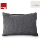 POWER INN® Wärmekissen 20 x 30 cm Soft Filz dunkelgrau | mit Akku