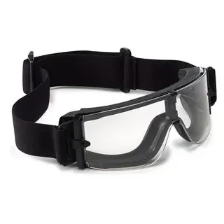 Bolle Schutzbrille X800, klar, Vollsichtbrille, schwarz