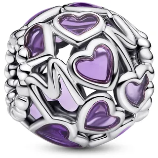 Pandora 793772C01 Charm Silber Offene Herzen Mum