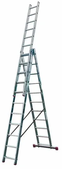 Krause Corda Vielzweck-Leiter 3x9 Sprossen - 030399