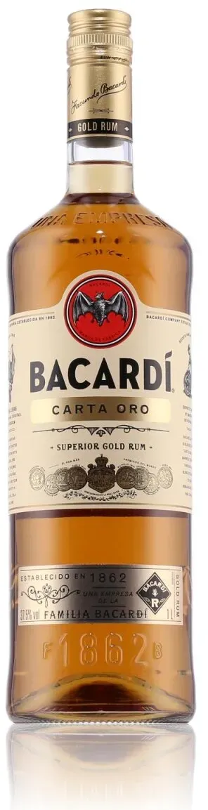 Bacardi Carta Oro Rum 37,5% Vol. 1l