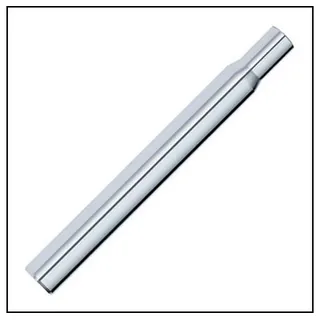 Ergotec Kerzensattelstütze Aluminium, Ø=26,0mm, L=300mm, silber grau 26 mm
