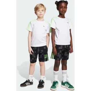 Adidas Originals X Minecraft Short Tee Set - White - 3-4 Jahre