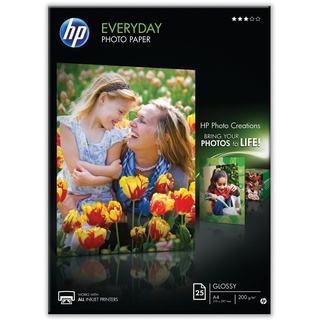 HP Q5451A Fotopapier glänzend 25 Blatt