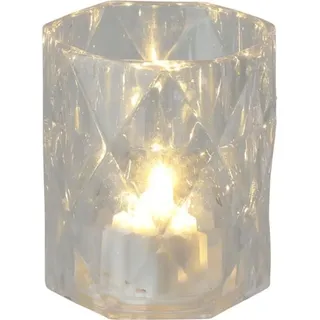 Mini Kristall Kerzen led Elektrische Teelichter Tischdekoration Flammenlos Bad