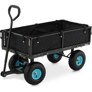 Hillvert Bollerwagen faltbar Handwagen Gerätewagen Transportwagen 300 kg Gartenwagen