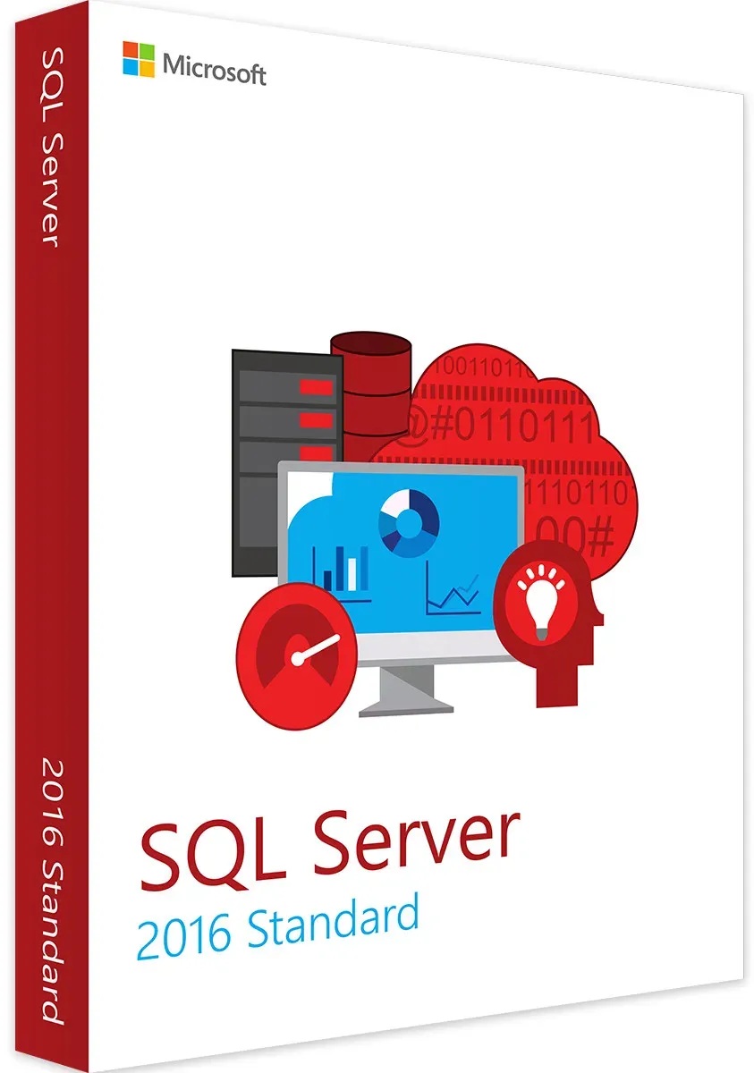 Microsoft SQL Server 2016 Standard 2 Core | Zertifiziert | ESD