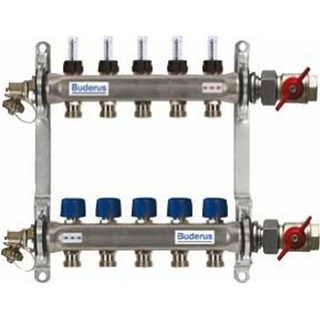 Buderus Logafloor Heizkreisverteiler HVE-FD AK/6 | 6 Kreise