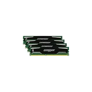 Ballistix Sport BLS2K16G4S240FSD 16GB (4GBx4) Speicher Kit (DDR3, 1600 MT/S, PC3–12800, DIMM, 240-pin)